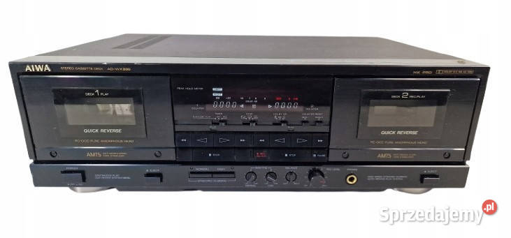 Magnetofon Cassette Deck Aiwa ADWX888 AD WX 888 Międzychód sprzedam