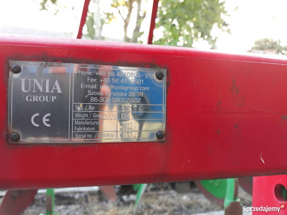 Agregat ścierniskowy Unia Kos Fajsławice