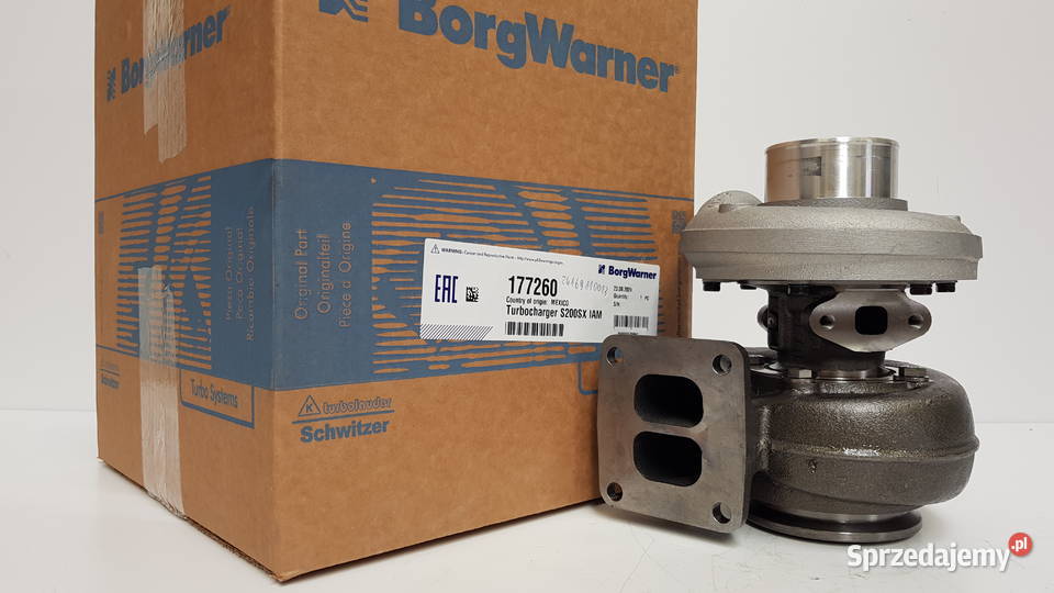 Nowa turbosprężarka SCHWITZER 177260 173217 Siedlce sprzedam