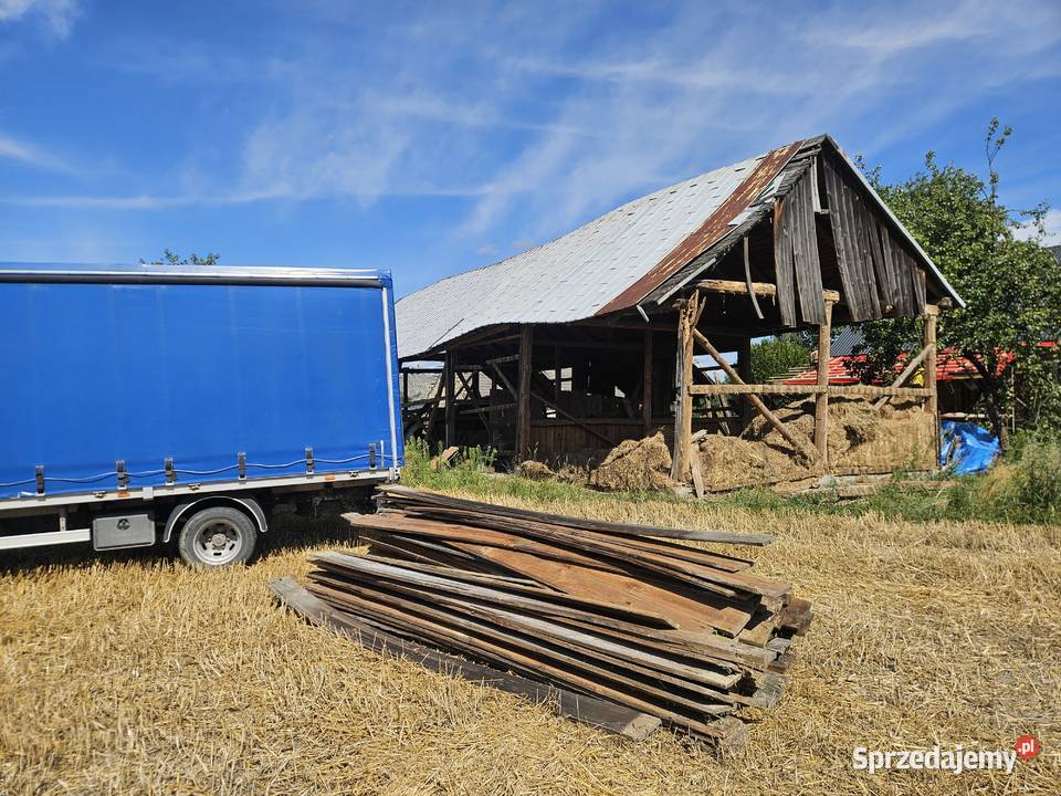 Skup starych desek skup stodół rozbiórka stodol Strawczyn