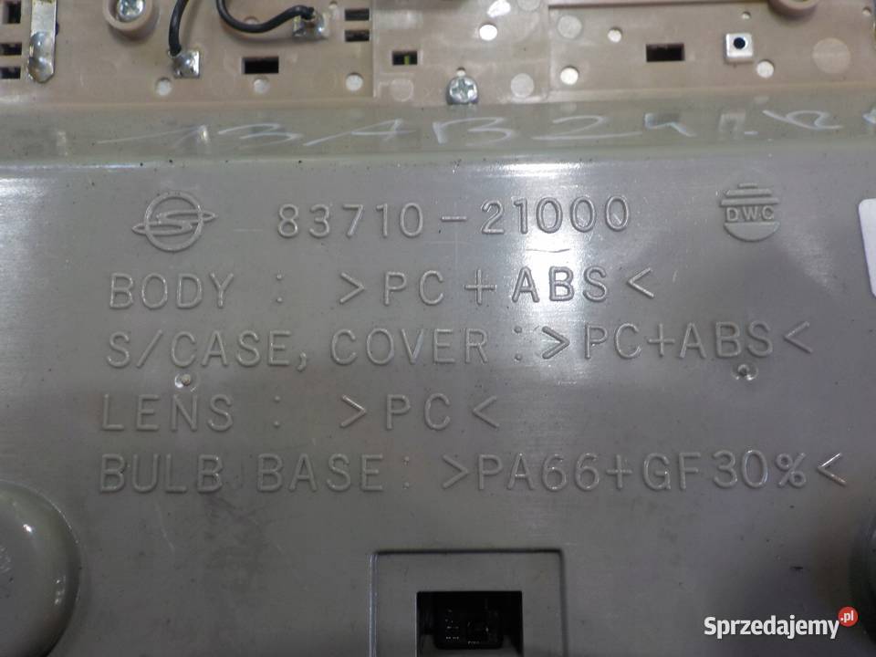 SSANGYONG RODIUS II TURISMO 20 B 14r lampka mazowieckie Suków