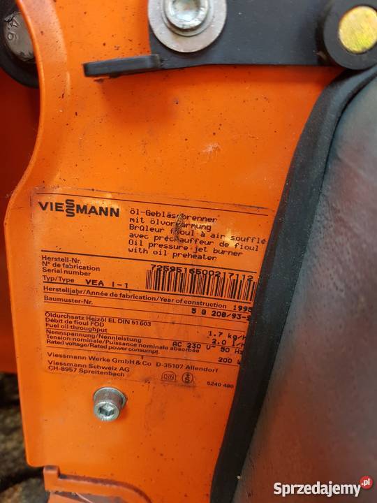 Kociol piec olejowy gazowy VIESSMANN Opał Szonowice