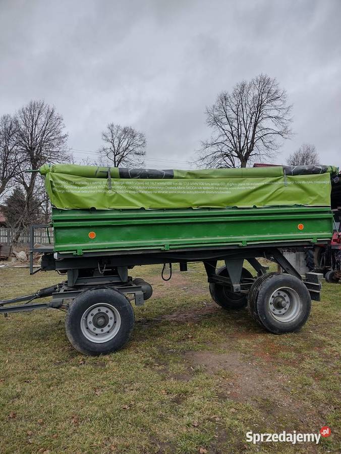 Przyczepa rolnicza IFA THK 5 nieuszkodzony Oława