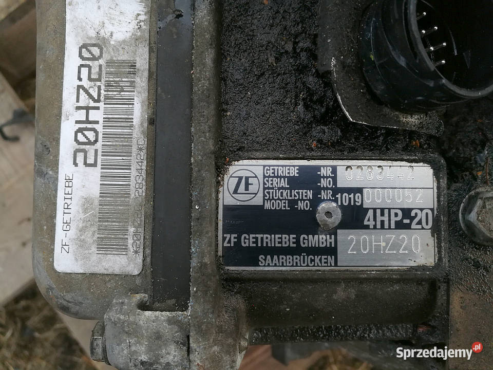 Skrzynia ZF 4HP20 20HZ20 CITROEN C5 0408 22HDI dolnośląskie Kąty Wrocławskie sprzedam