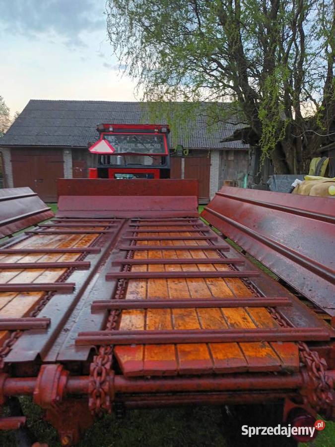 Rozrzutnik przyczepa jednoosiowy 4t Skierbieszów