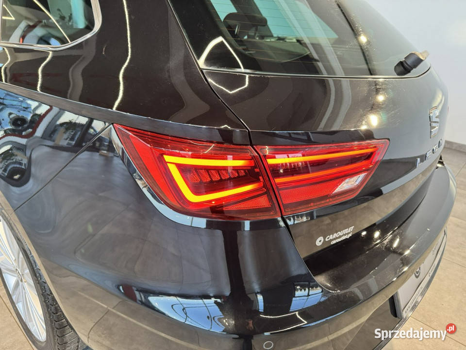 Seat Leon ST Xcellence 14TSI 125 M6 2017 r salon klimatyzacja Motoryzacja małopolskie Myślenice