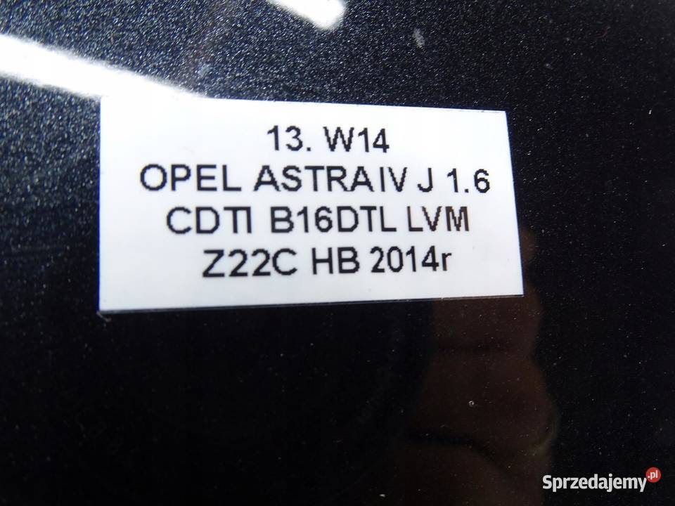 KLAMKA MIKROSTYK KLAPY BAGAŻNIKA TYŁ TYLNA OPEL sprzedam
