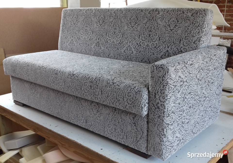 Szezlong kanapa sofa welur plamoodporna sofka Niekłań Mały
