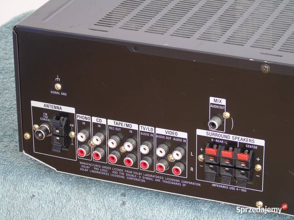 Wzmacniacz z radiem Sony STRDE415 RDS sprawny i Jasło