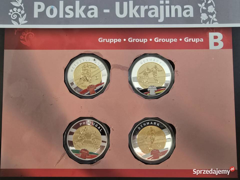 Album medale monety Euro 2012 Numizmatyka Żary