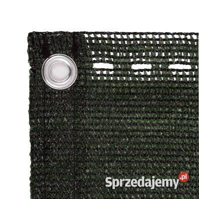 vidaXL Parawan balkonowy ciemnozielony 75x300 mazowieckie Warszawa