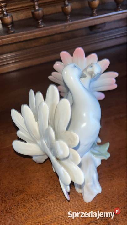 Para gołąbków Figurka z porcelany Grafenthal