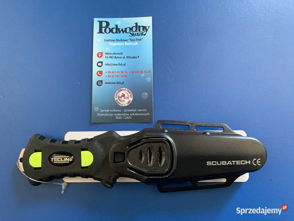 Nóż nurkowy Minirazor Alfa mały poręczny i śląskie Bytom