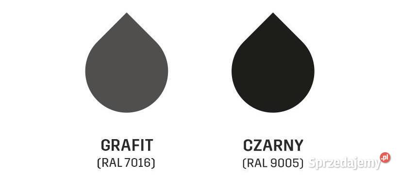 Krop rynna kwadratowa 135 mm 4 m grafit metal Białystok