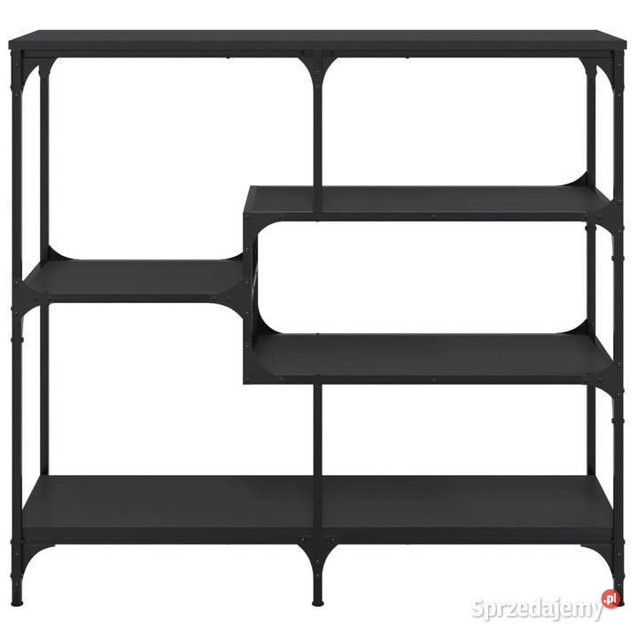 Stolik konsolowy czarny 103x32x95 materiał sprzedam