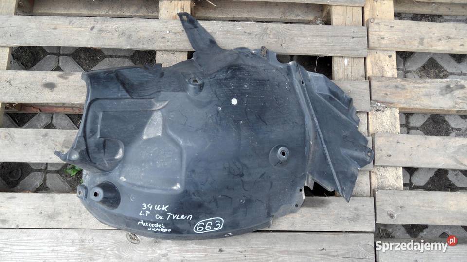 MERCEDES W204 07r nadkole lewy przód część tylna świętokrzyskie