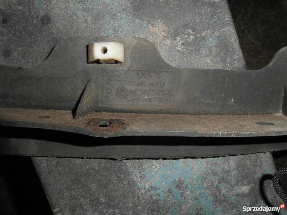 SPOILER NADKOLA PRAWY AUDI A4 8K 8K0853888A Pozostałe zachodniopomorskie Szczecin