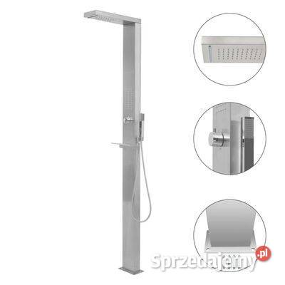 vidaXL Prysznic ogrodowy ze stali nierdzewnej Pozostałe