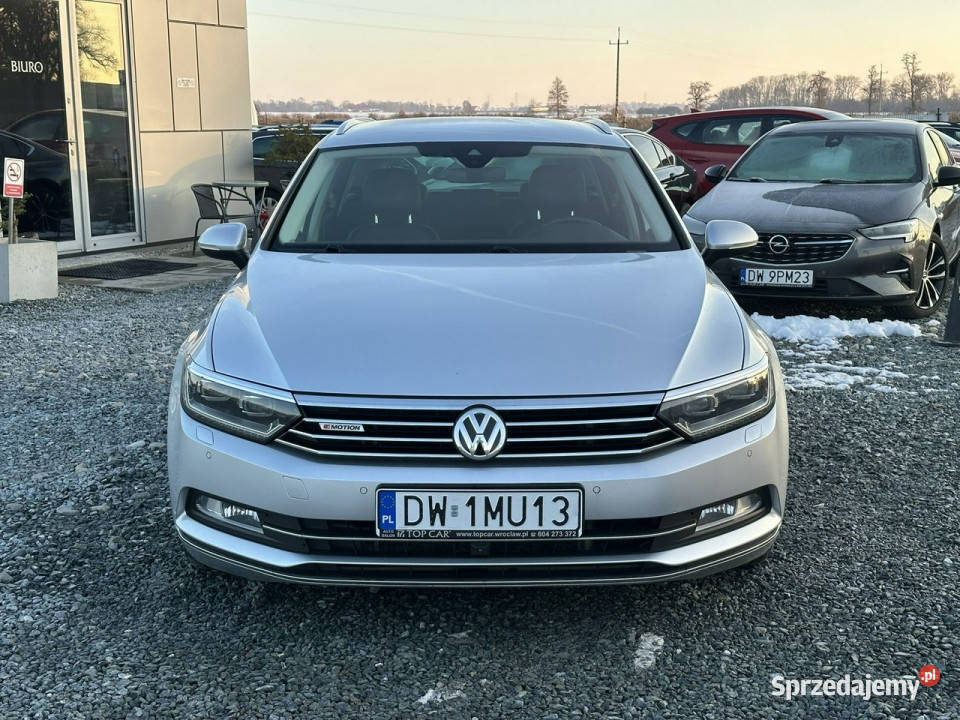 Volkswagen Passat 20 TDI 240 2015 DSG 4x4 kurtyny powietrzne Wojkowice