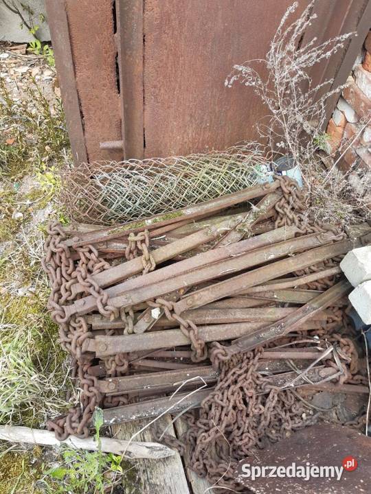 Przyczepa rozrzutnik obornika części Lubin