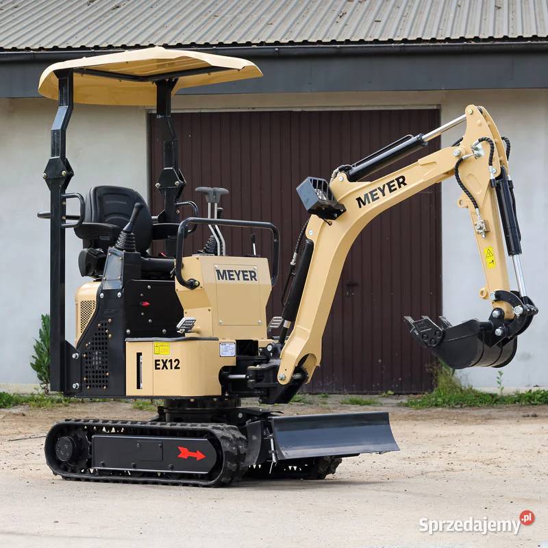 NOWA Minikoparka Meyer EX12 Yanmar JOYSTICK Nowy Wiśnicz