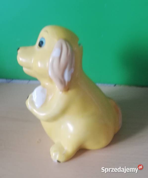 Porcelana piesek z lat PRL mazowieckie Warszawa