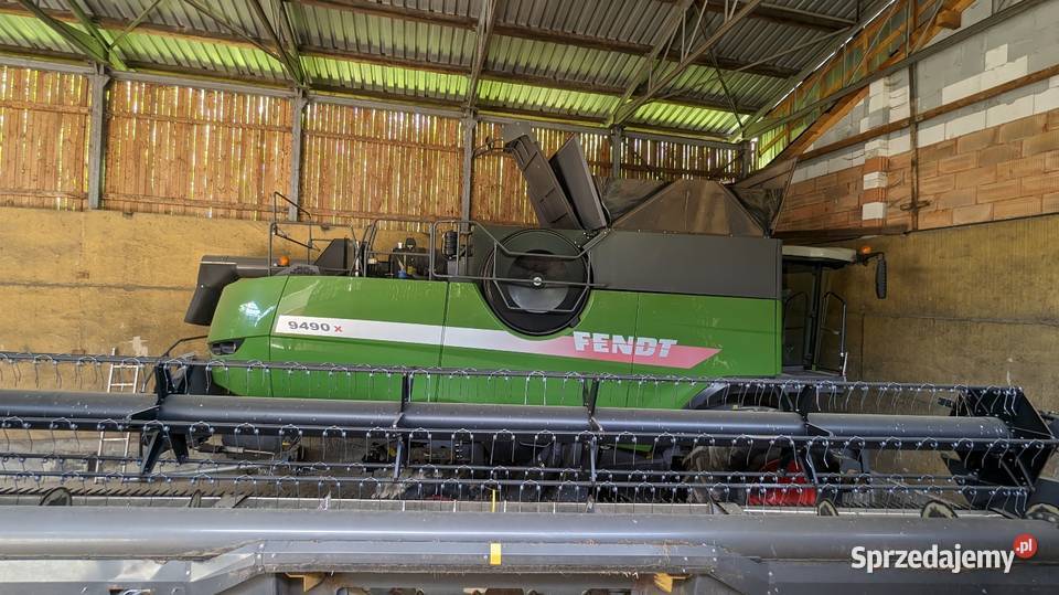 Fendt 9490 x kombajn lexion John Deere Holland Głubczyce