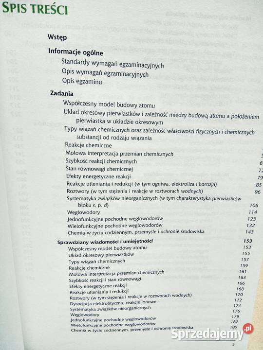 Chemia omega matura unikatowe książki Warszawa