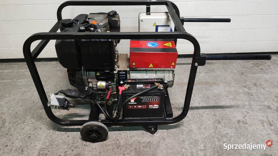 Agregat prądotwórczy diesel Lombardini Gesan Sucha Beskidzka