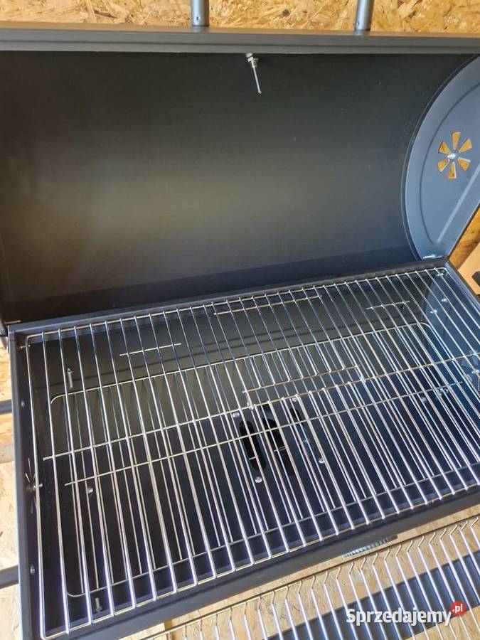 Grill węglowy beczka z pokrywą ruszt 71x45 Głogowa