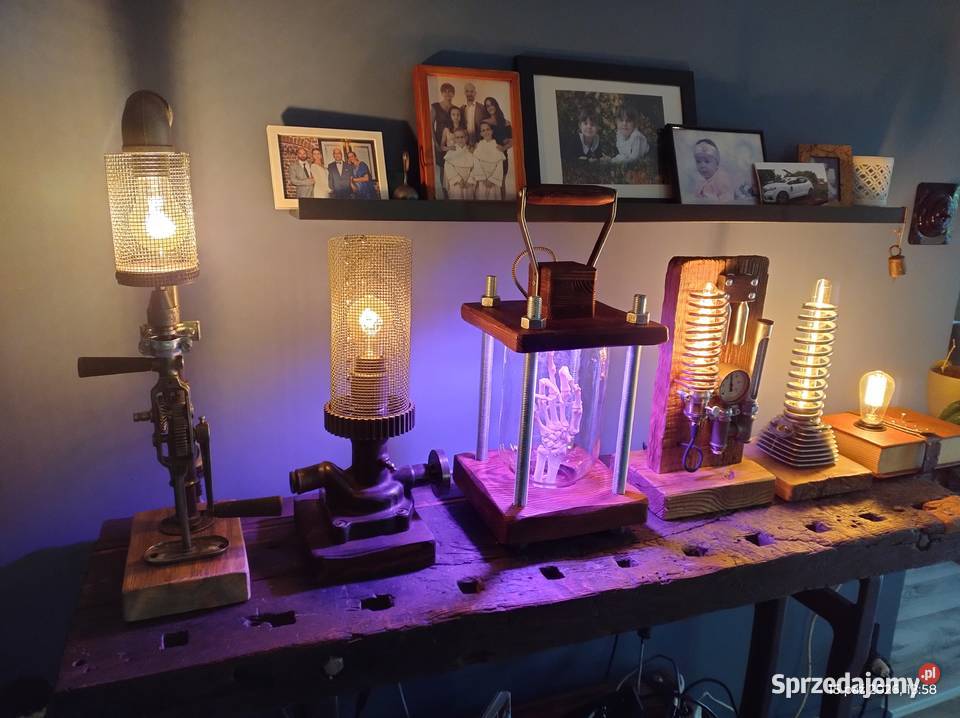 Lampa Halloween unikat na prezent Tuszyn sprzedam
