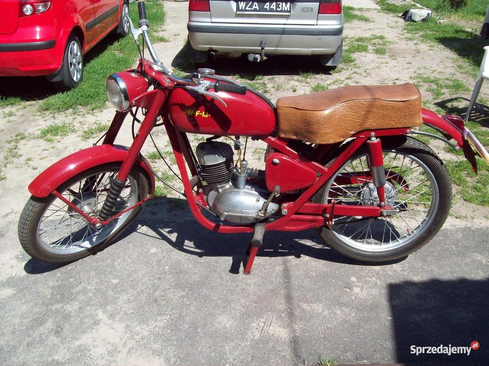 WFM motocykl zabytkowy żółte tablice Warszawa sprzedam
