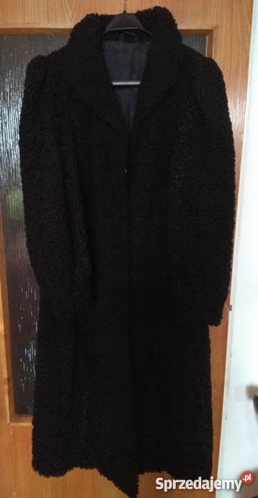 Naturalne futro czarne karakuły Wrocław