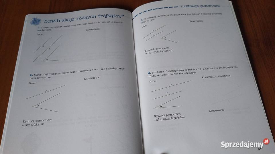 Matematyka z plusem 6 Ćwiczenia Geometria Wersja miękka Gdańsk