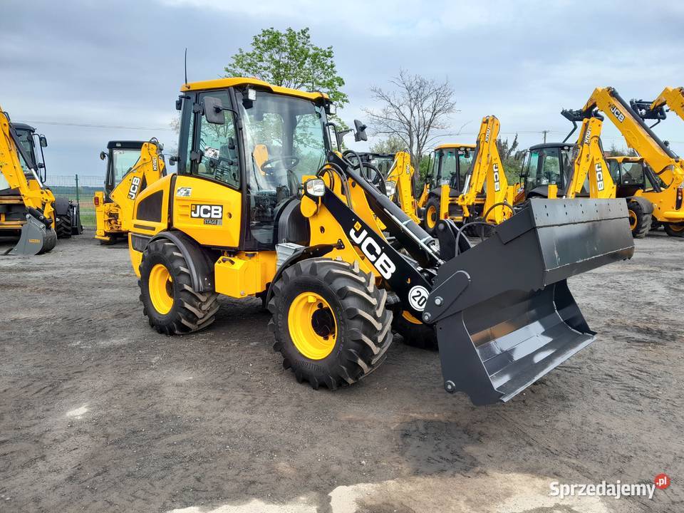 JCB 407sv 6mth ładowarka czołowa jcb 406 409 CAT 6h Krotoszyn