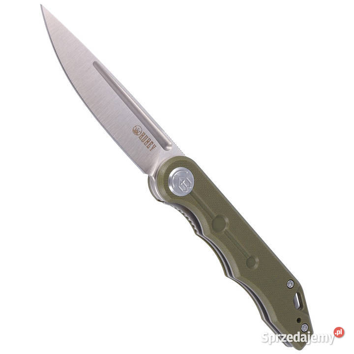 Nóż składany Kubey Mizo Green G10 Satin 14C28N Warszawa