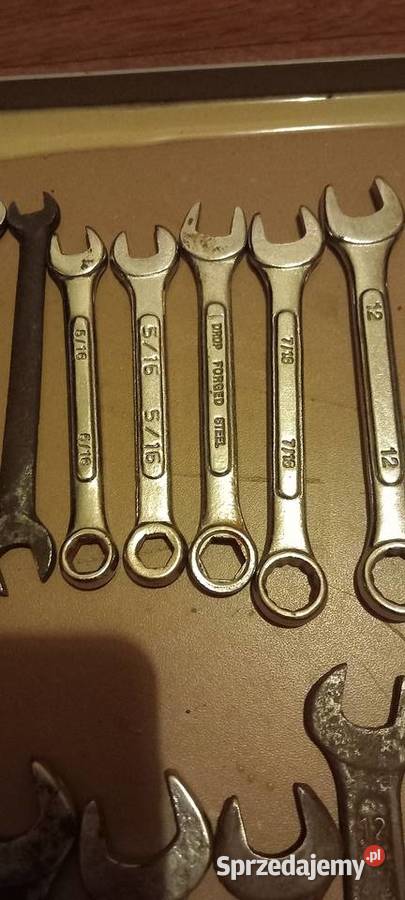 Stare kute klucze oczkowe płaskie i inne Łódź