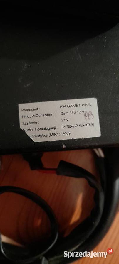 Modulator dźwięków GAMET 150 policjakaretka Warszawa