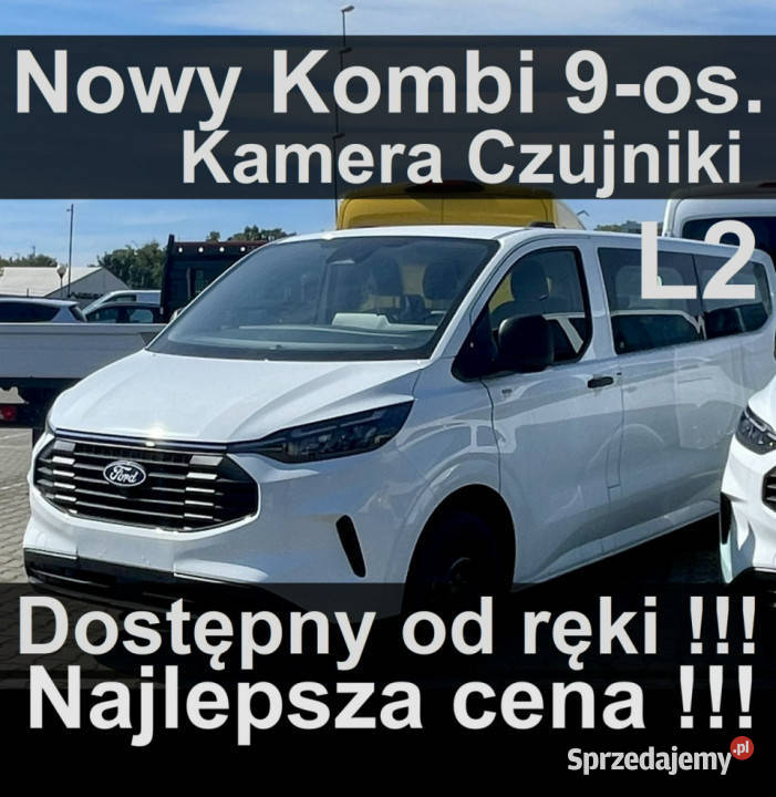 Ford Transit Custom L2 Trend 136 Kamera Klima isofix Szczecinek