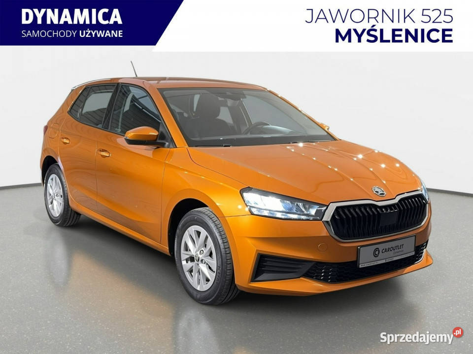 koda Fabia VAT 23 Ambition 10TSI 110 DSG 2023 r komputer pokładowy Myślenice