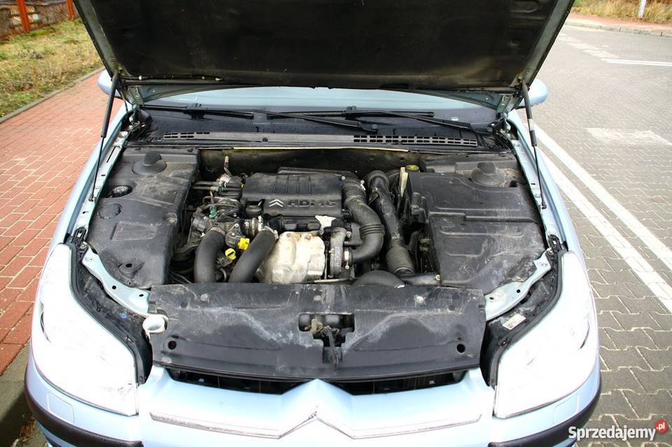 Citroen C5 II Lift kombi 16 HDI 2005r welurowa tapicerka Toruń