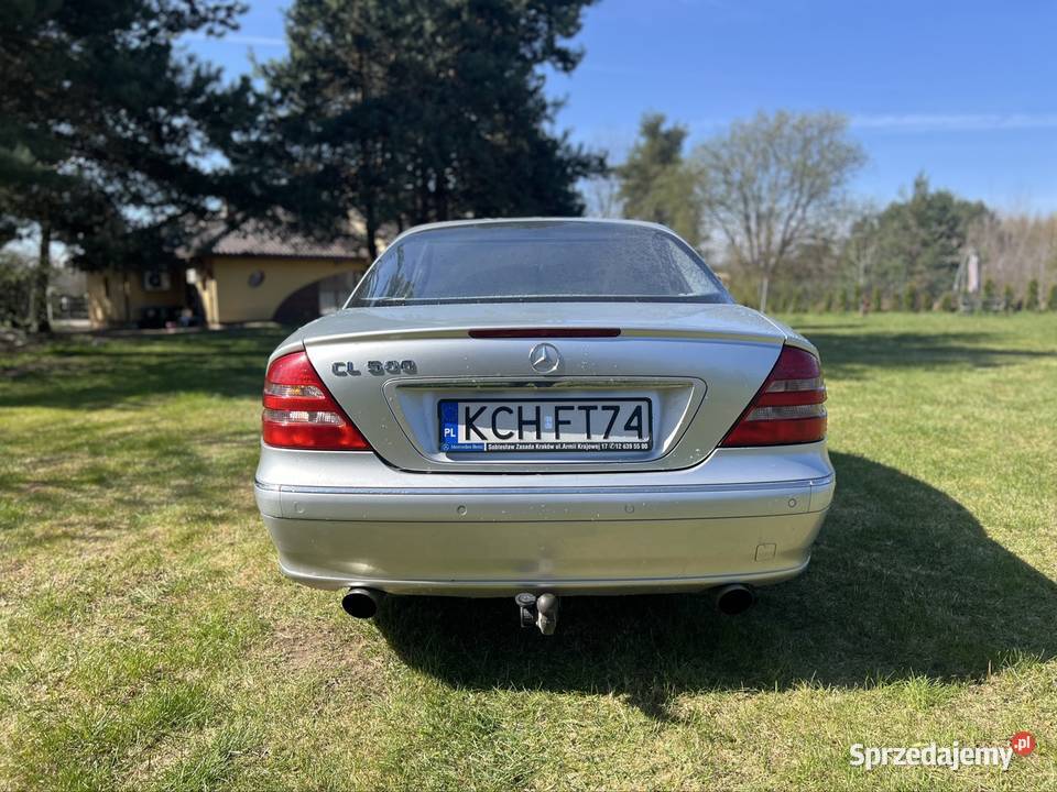Mercedes CL500 oryginalny Silver Arrow 777 50 komputer pokładowy CL Trzebinia
