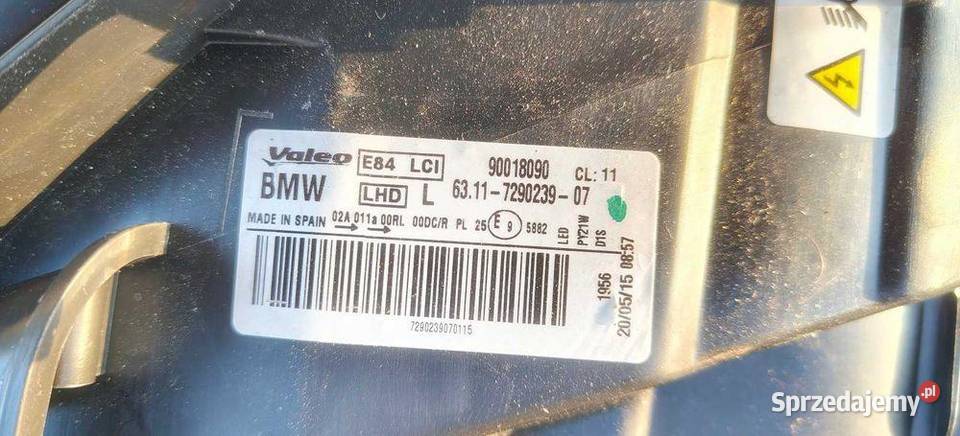 Lampa Przod Xenon Led BMW X1 E84 LCI Lift 1215r