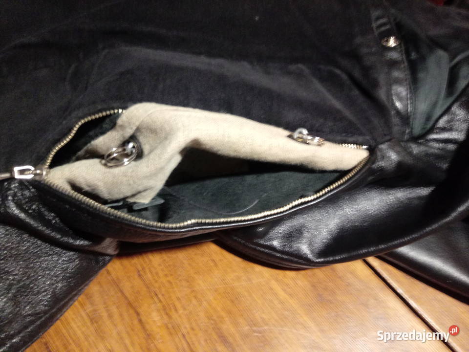 skórzana kurtka mundurowa policji niemieckiej Piotrówek sprzedam