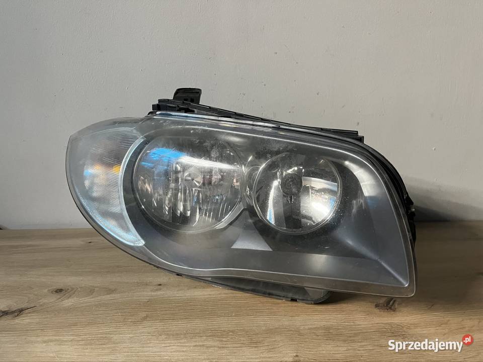 Bmw e87 reflektor prawy lampa prawa przód Europa Lampy przednie Lipsko sprzedam