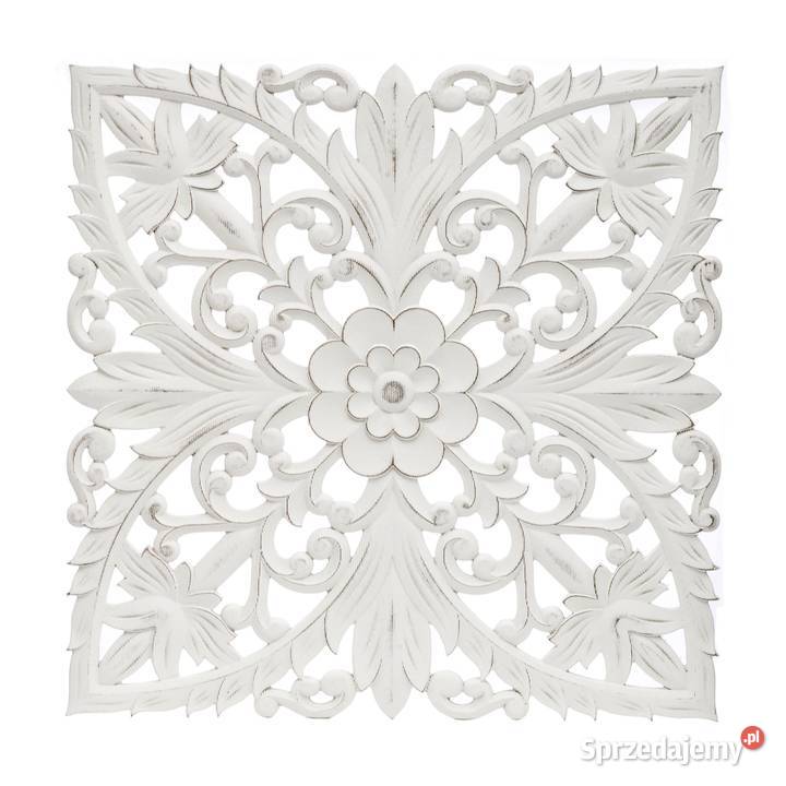Stylowa biała dekoracja ścienna panel ścienny 60 biały Limanowa sprzedam