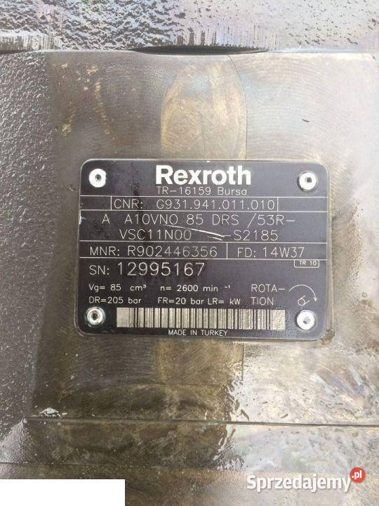 Fendt 936 POMPA HYDRAULICZNA Rexroth Jastrzębniki