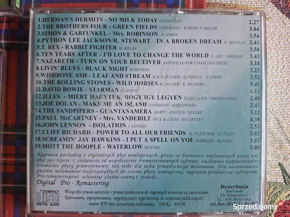 19 Golden Rock Ballads 10CD Kraków