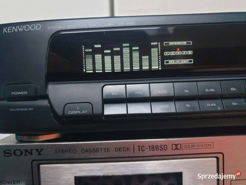 Kenwood ge 450 korektor graficzny Magnetofony Leżajsk