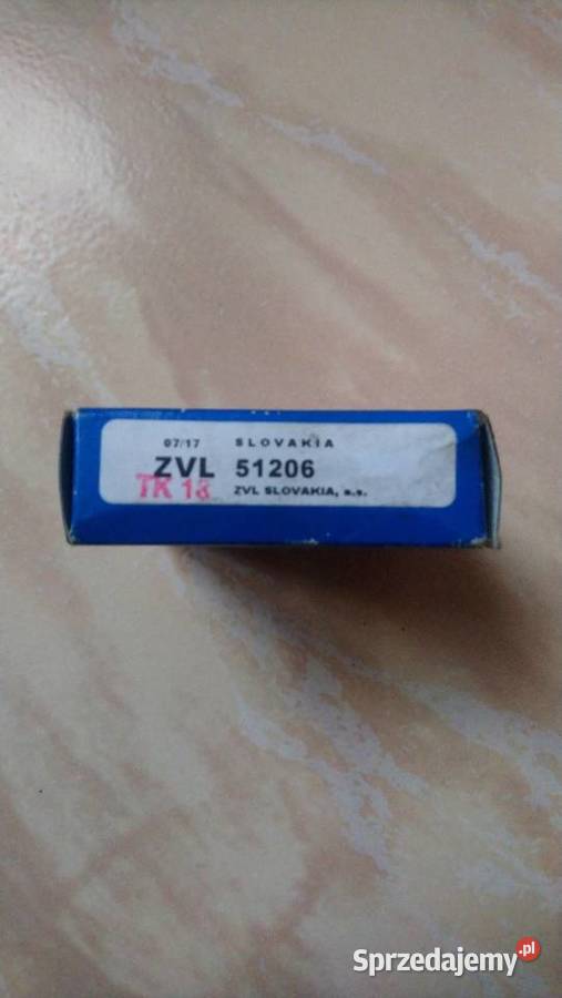 Łożysko oporowe kulkowe 51206 ZVL SLOVAKIA Ursus